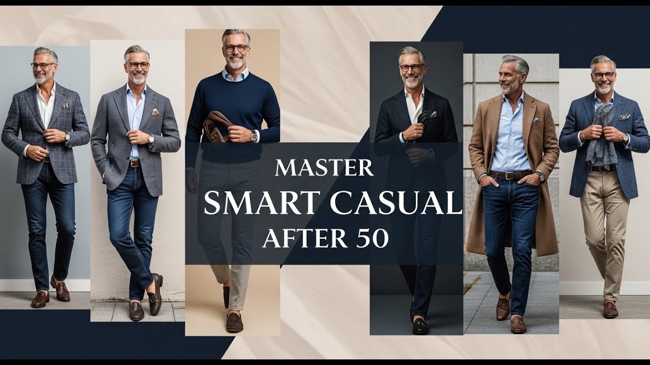 How to Dress Smart Casual After 50 | Modern & Effortless Mens Fashion Guide