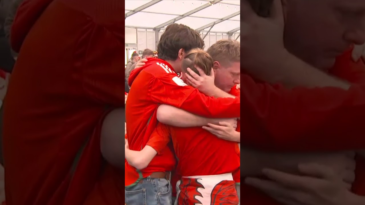 Wales fans react to Iran loss