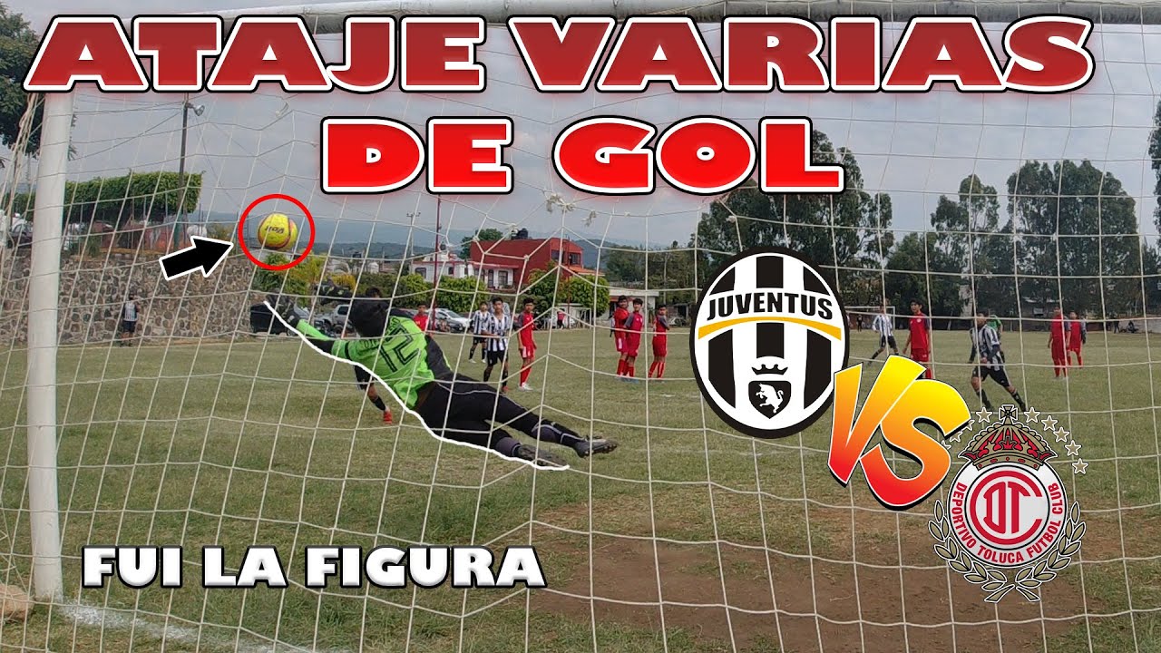 FUI LA FIGURA CON 7 ATAJADAS CLARAS DE GOL / TOLUCA vs el CEFOR de la JUVENTUS en MORELOS / GOLEROS