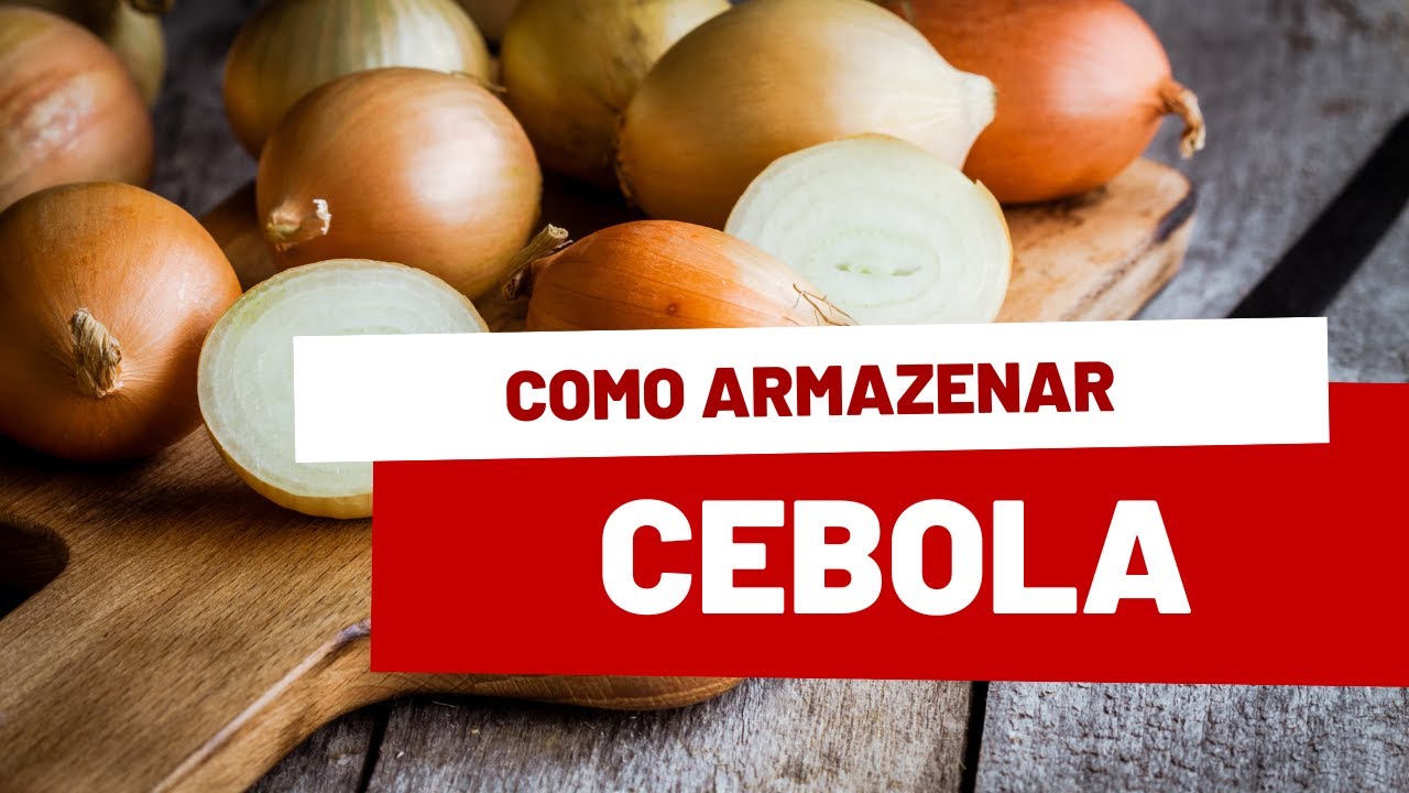 Como armazenar cebola corretamente
