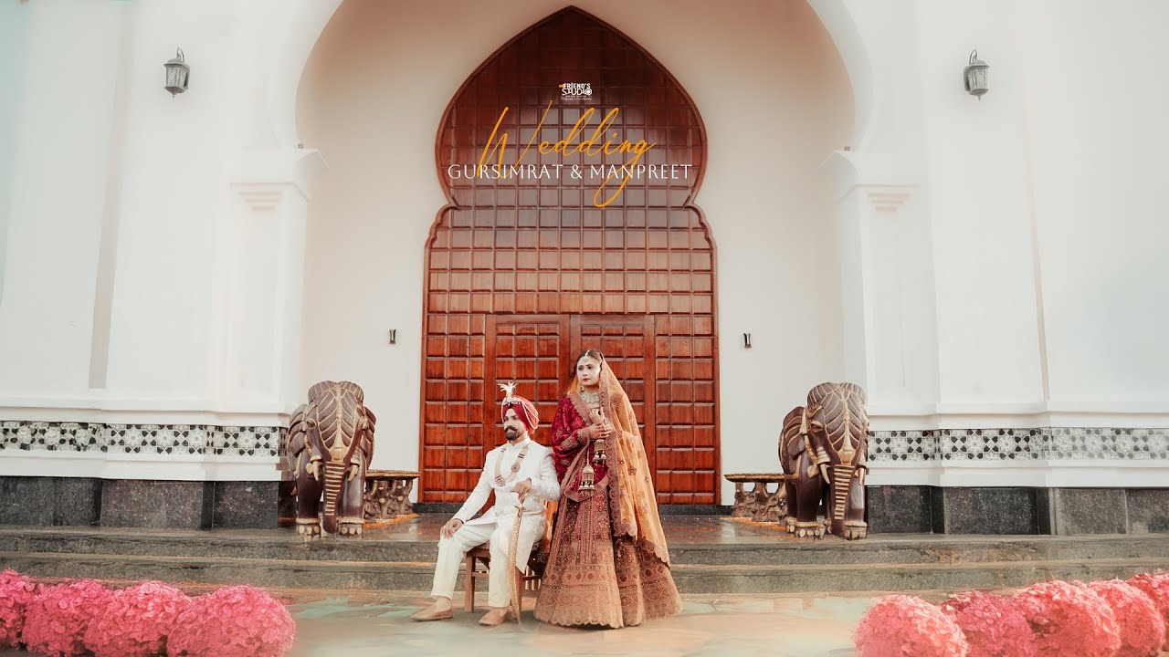 4K WEDDING HIGHLIGHT  | GURSIMRAT SINGH  & MANPREET KAUR | BY  FRIENDS STUDIO 9815592942,9815811404