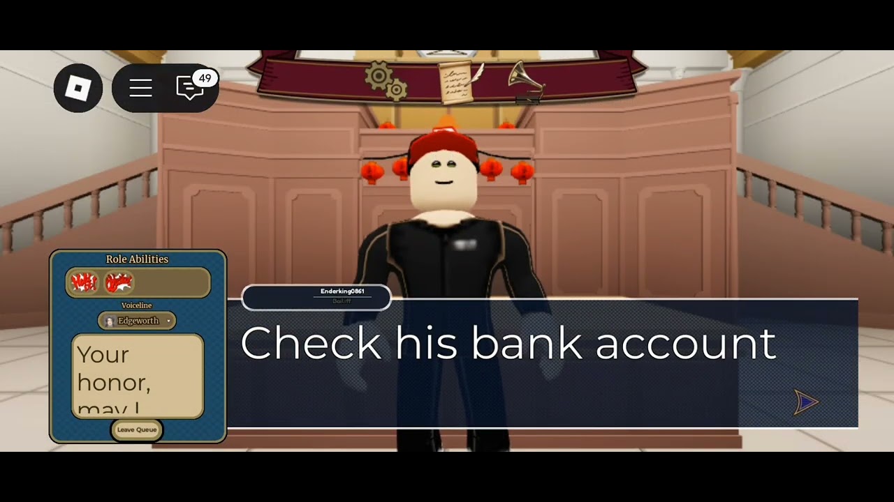 The Most Controversial courtroom roleplay ever (Roblox Ace Attorney)