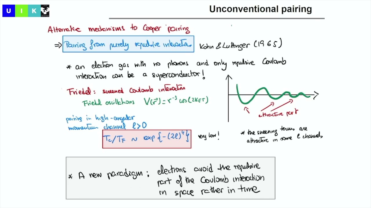 Roser Valentí Unconventional Superconductivity
