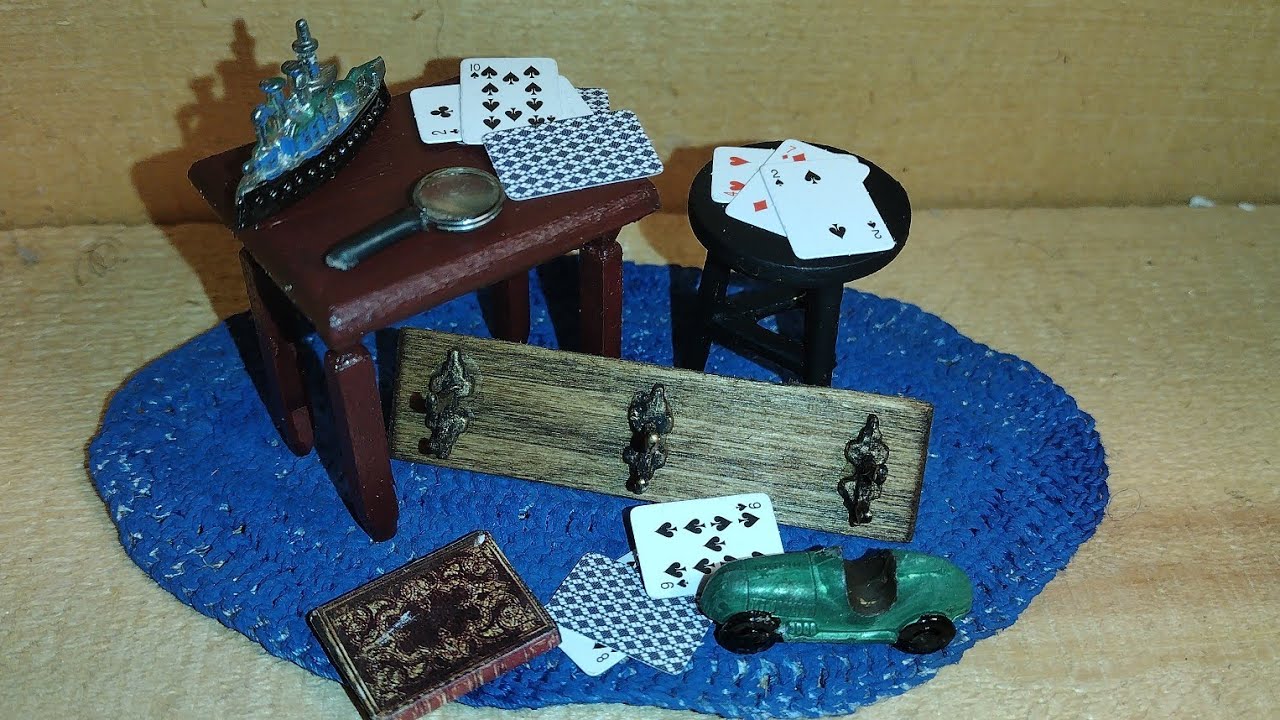 Boy's Bedroom: Dollhouse Details- Little Gretchen's Workshop