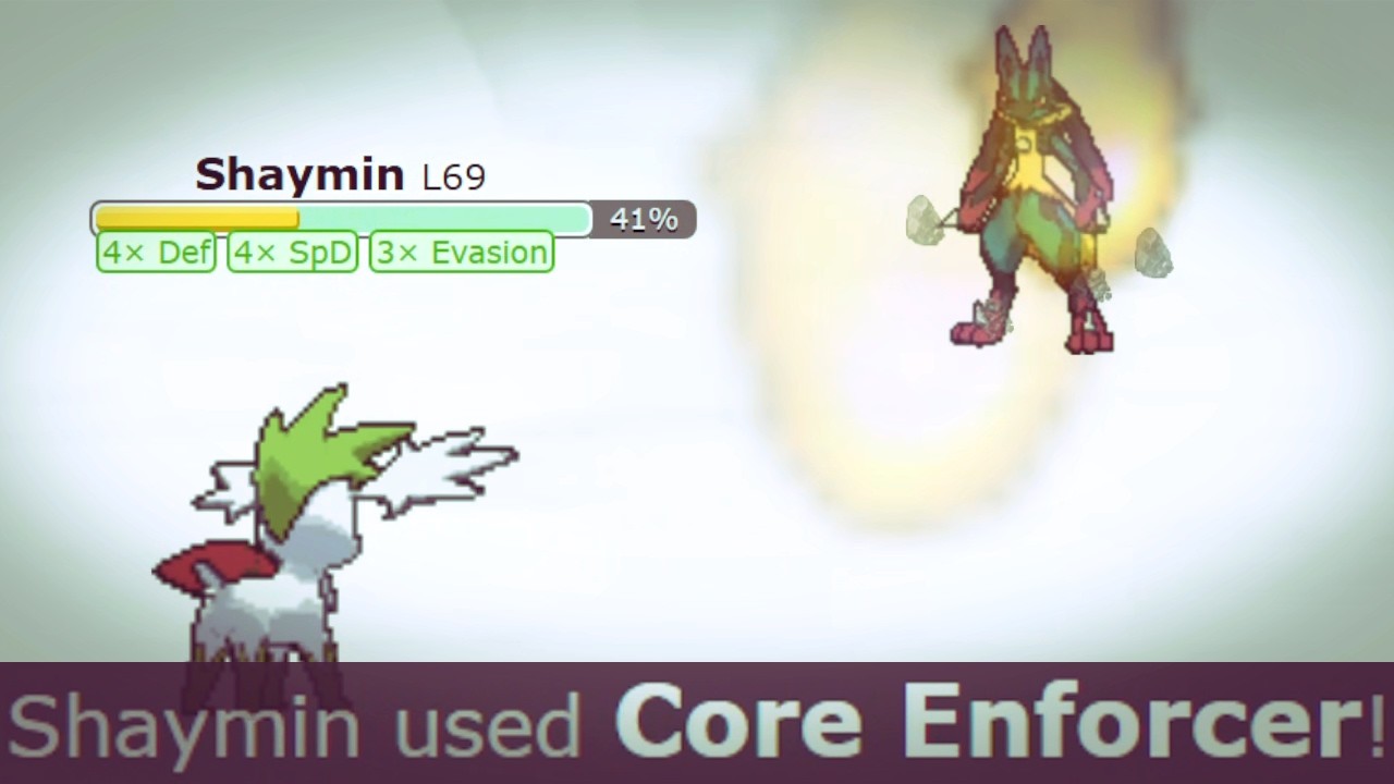This Shaymin ended his Pokemon Showdown career