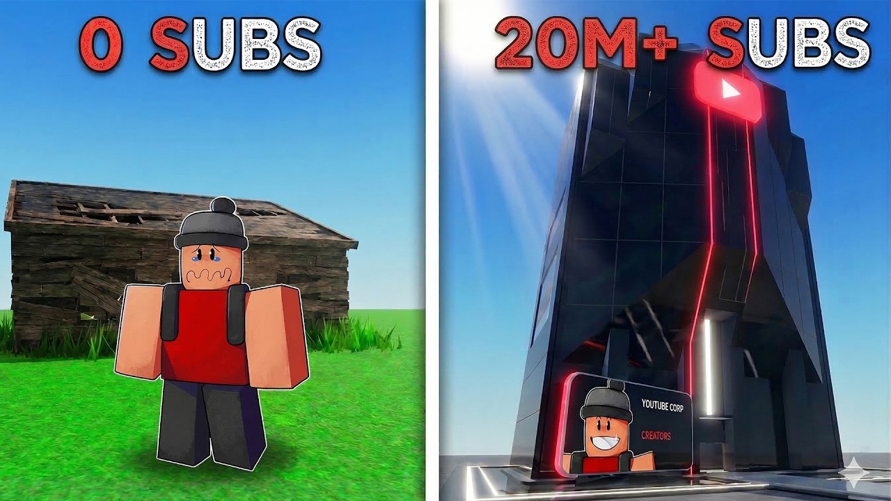 DEU TUDO ERRADO! Cheguei a 20M de Inscritos e PERDI TUDO no Content Creator Tycoon