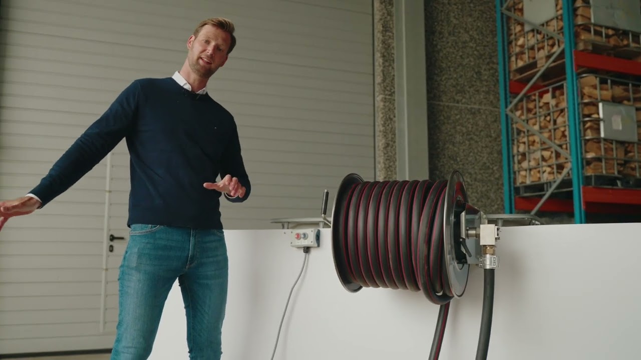 Product explainer video hoog debiet reinigingsinstallatie voor Van Damme NV