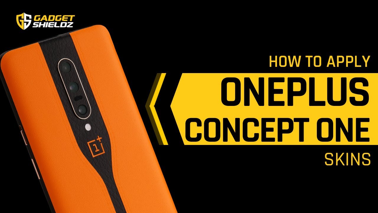 How to Apply OnePlus Concept One Skins Official Video | Gadgetshieldz&reg;