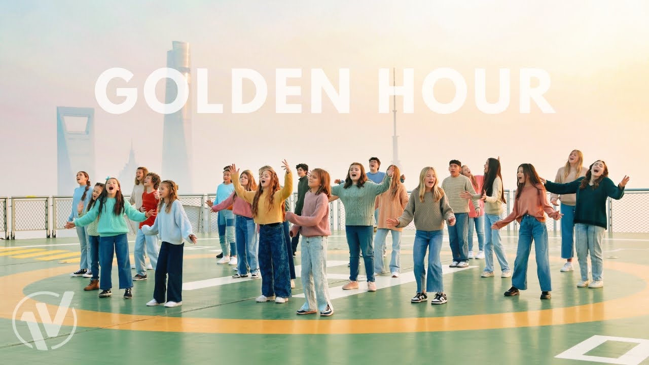 Golden Hour (JVKE) | One Voice Children's Choir kids music cover in Shanghai, China