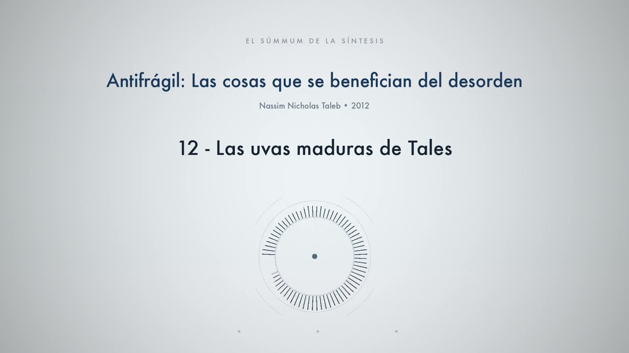 12 - Las uvas maduras de Tales