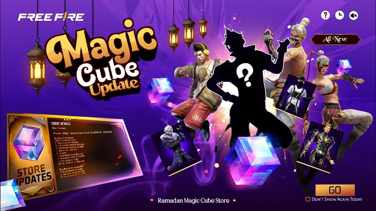 Ramadan Magic Cube Store Update🔥🤯| Next Magic Cube Bundle | Free Fire New Event | ff new event
