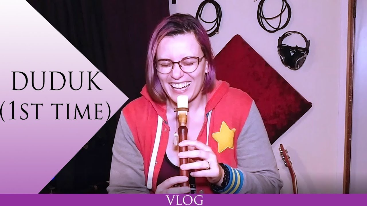 Duduk Unboxing & First Time Playing | Mary Hamer | Vlog 007