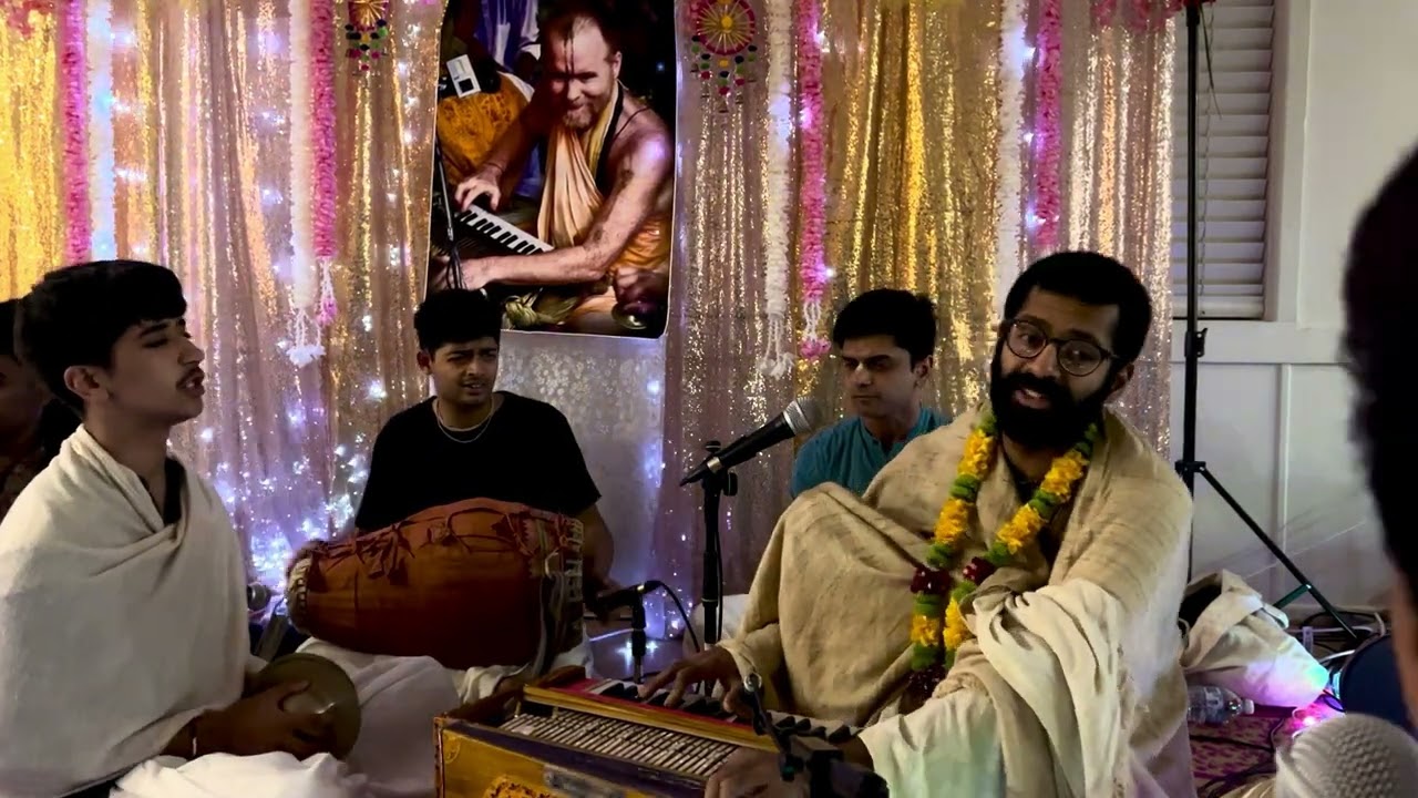 Pavan Nitai Chandra Das @ Aindra Prabhu disappearance kirtan - Hornsby 2024