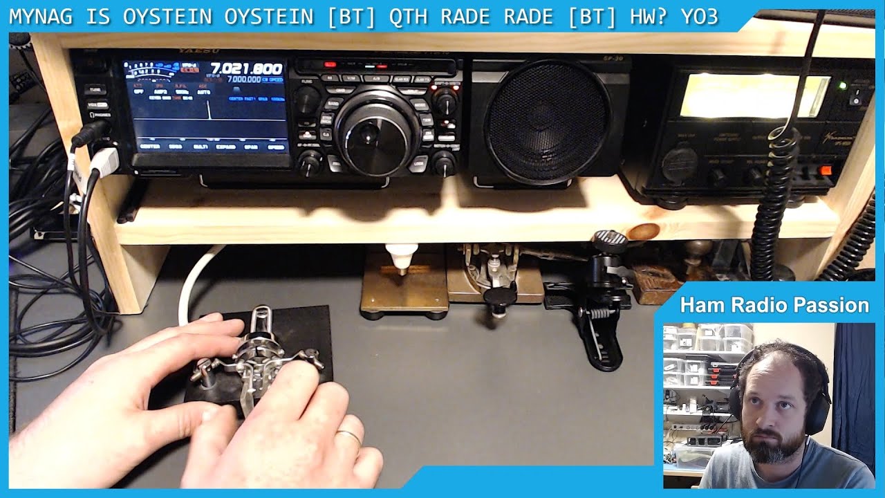 Slow CW QSO with Decoding. QRS 15wpm - TNX YO3FFF