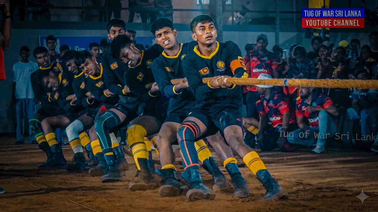 3rd Schools Tug of War Championship 💪🔥John Bosco vs Bope Rajasinghe 480KG Boys Final Match