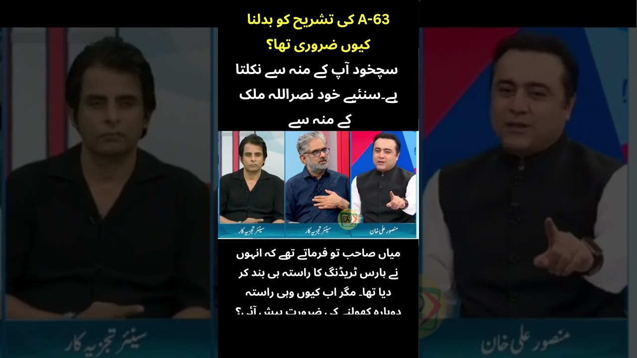 Article 63 revision case | Nasrullah Malik | Mansoor Ali Khan | Irshad Bhatti #imrankhanpti