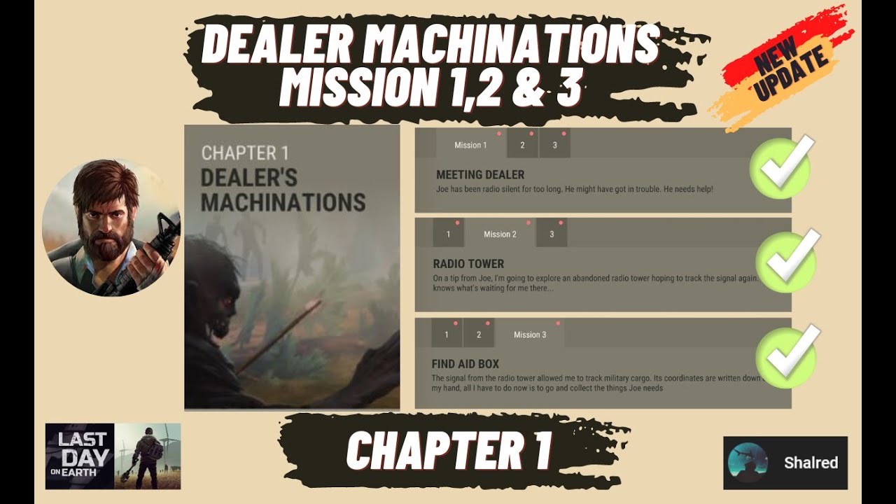 ACT 1: LOST SHELTER. CLEAR ALL MISSIONS CHAPTER 1 - Last Day On Earth: Survival