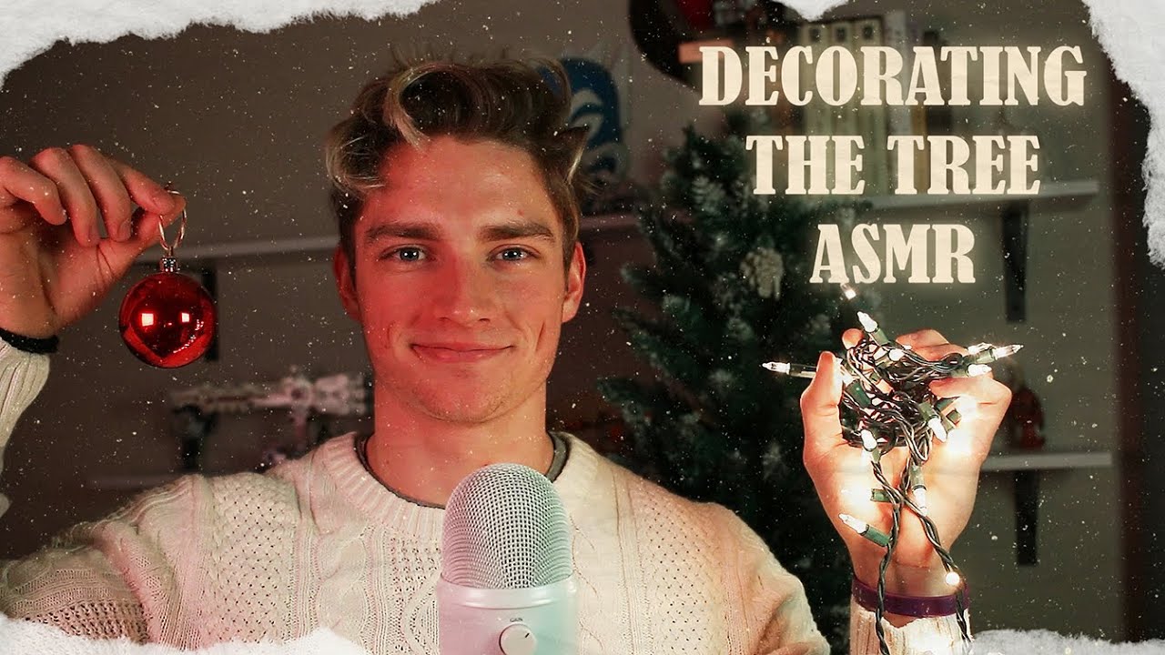 Помогите украсить мою рождественскую елку ASMR