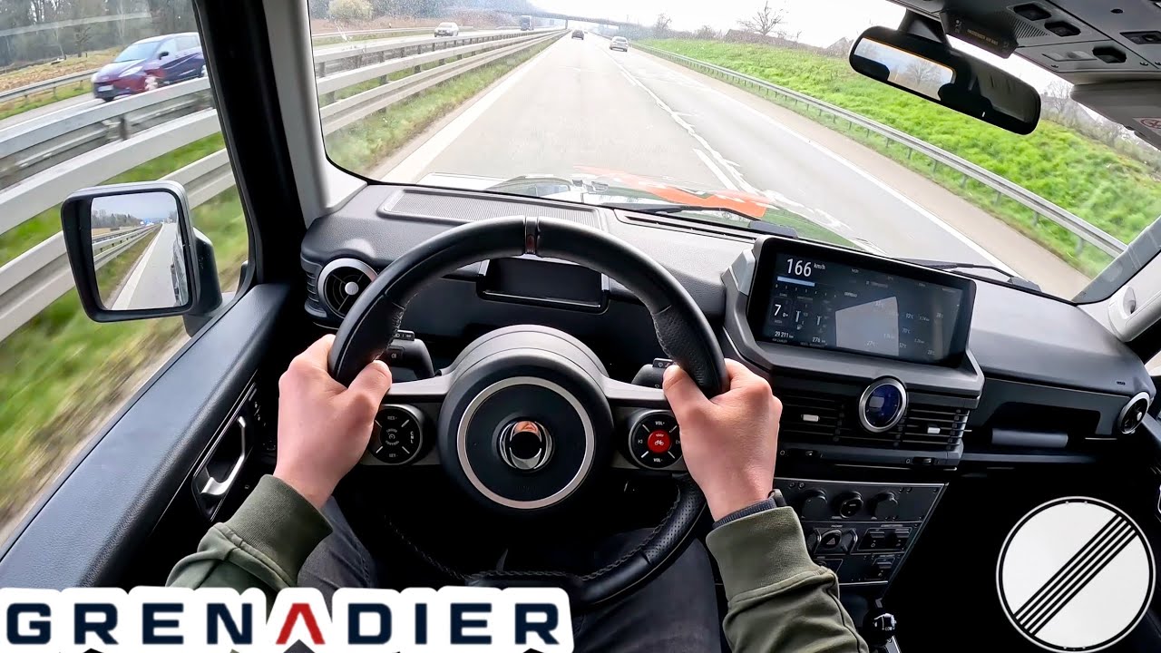 Ineos Grenadier | 249PS | POV TopSpeed Drive on German Autobahn