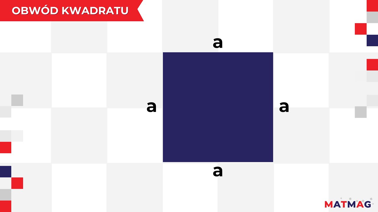 Obw&oacute;d kwadratu ⭐ MATMAG ⬜️