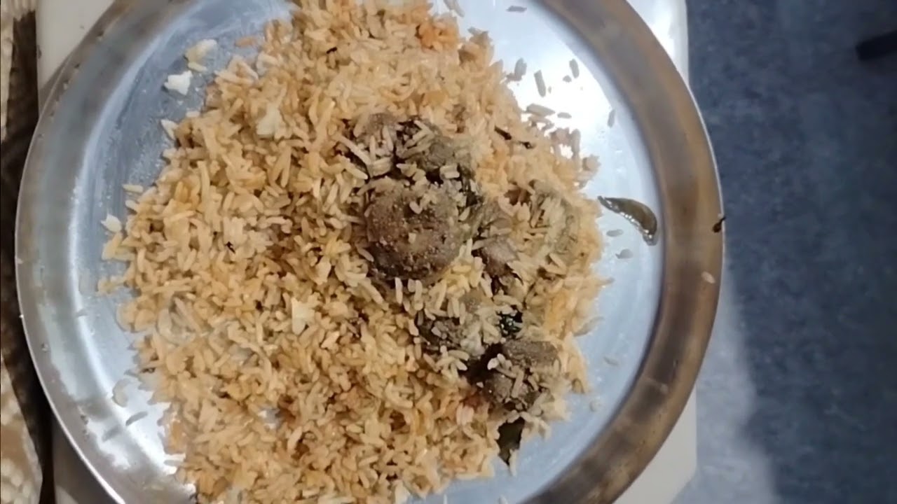 Chicken biryani 