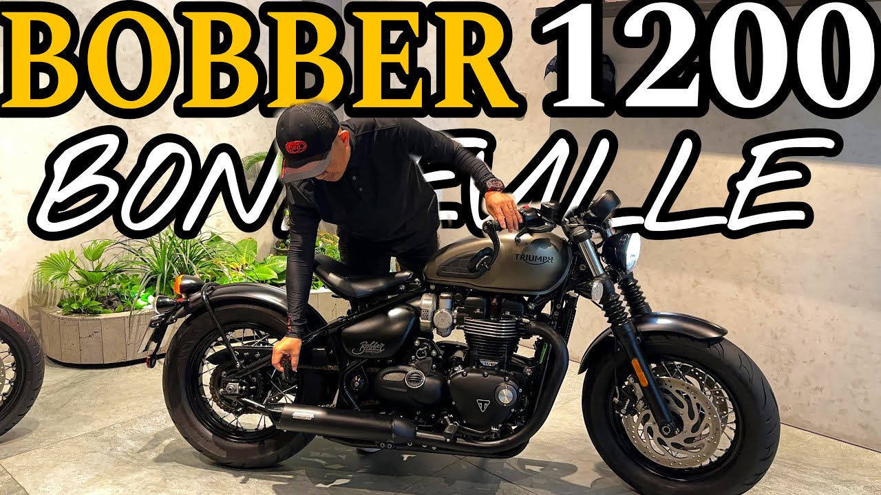TRIUMPH BOBBER BONNEVILLE - Mẫu xe phong cách dành cho tín đồ thời thượng lịch lãm chuẩn chất đẹp😍🏍️