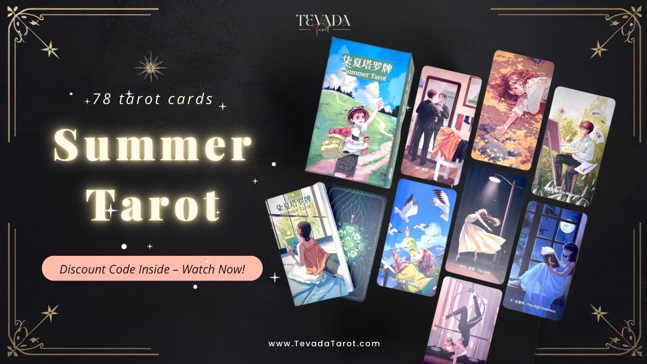 Summer Tarot Flip Through: Vibrant Confidence #SummerTheme