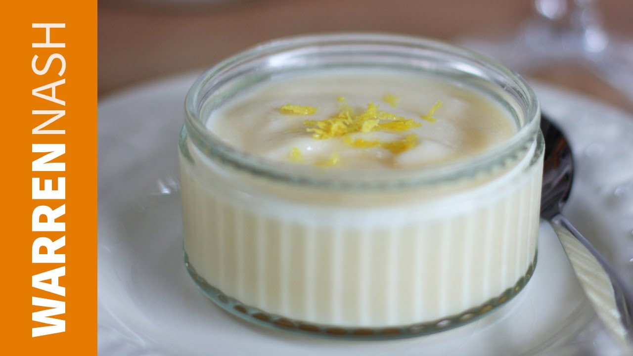 Tefal Cuisine Companion Recipes – Lemon Crème Dessert - Recipes by Warren Nash