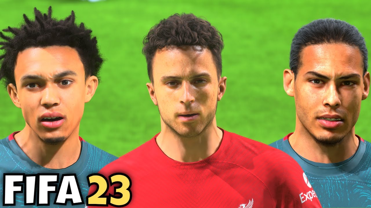 FIFA 23 Liverpool Faces