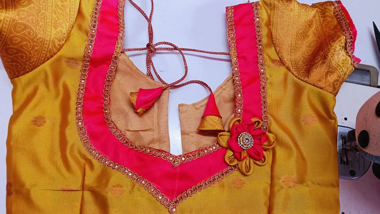 நியூ மாடல் ப்ளௌஸ் ✂️💐💯🪡🧶#ndstailor #nweblouse #tailoring