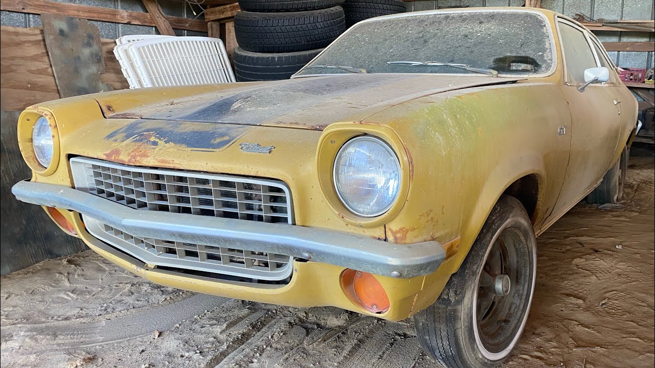 Barnfind 1972 Vega GT parked since the 70s! Bucket list V8 swap car!