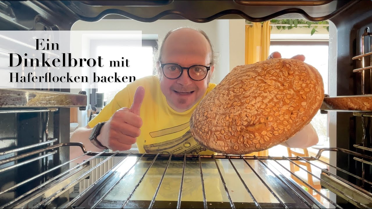 Dinkelbrot mit Haferflocken