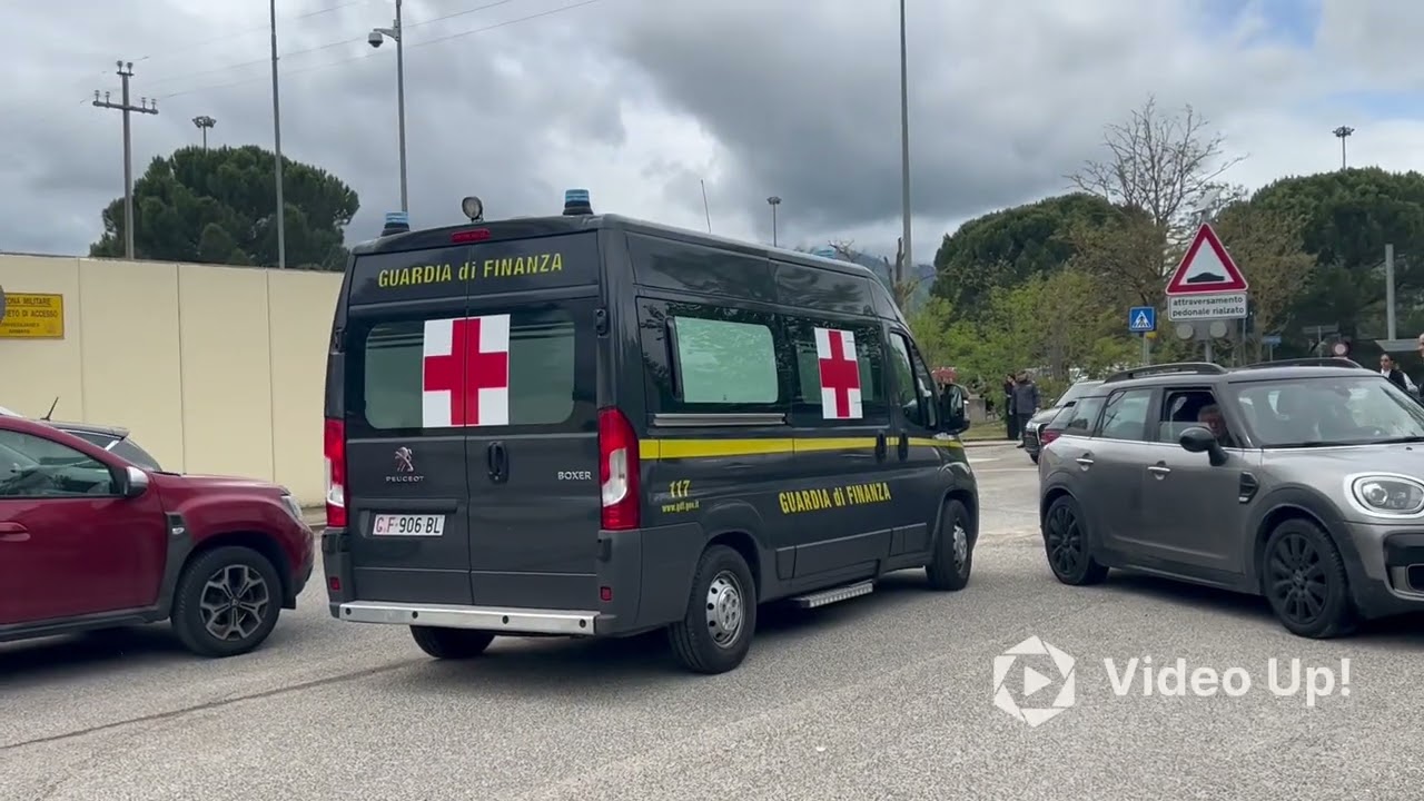 [VERY RARE] Ambulanza guardia di finanza l’Aquila in sirena