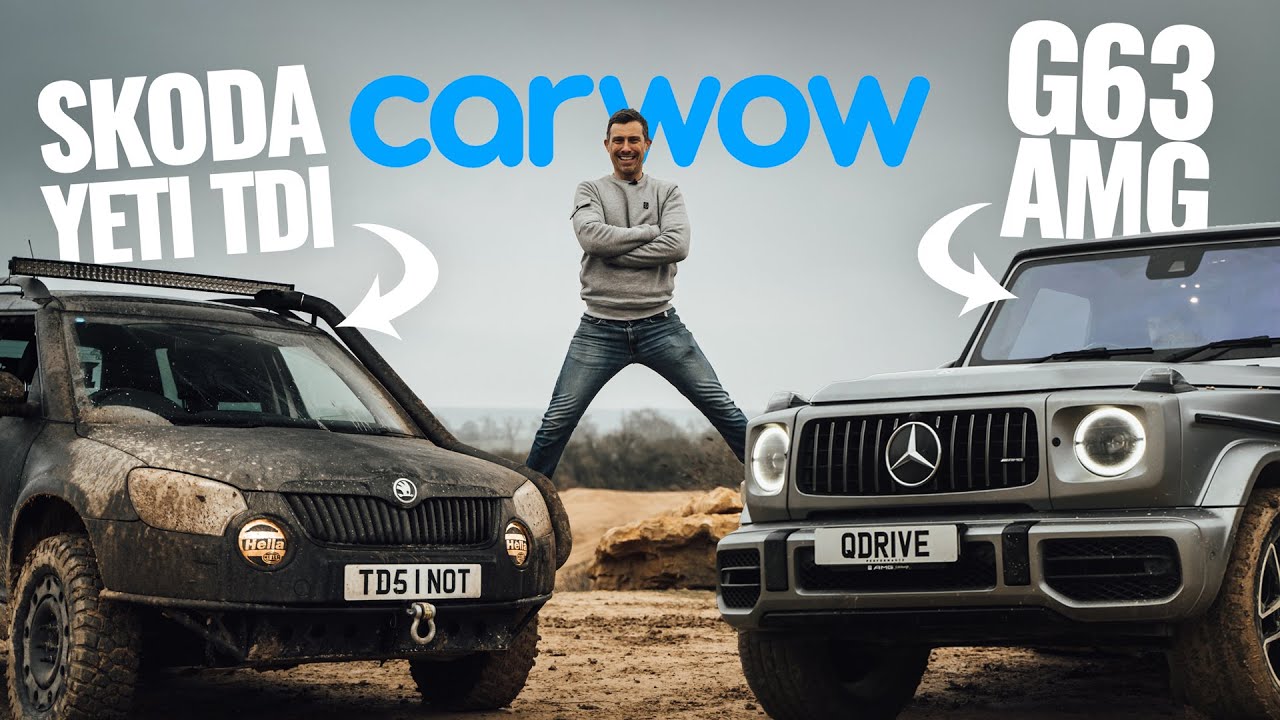 Skoda Yeti VS G63 AMG! Off-Road Challenge at TIXOVER 4X4! @carwow