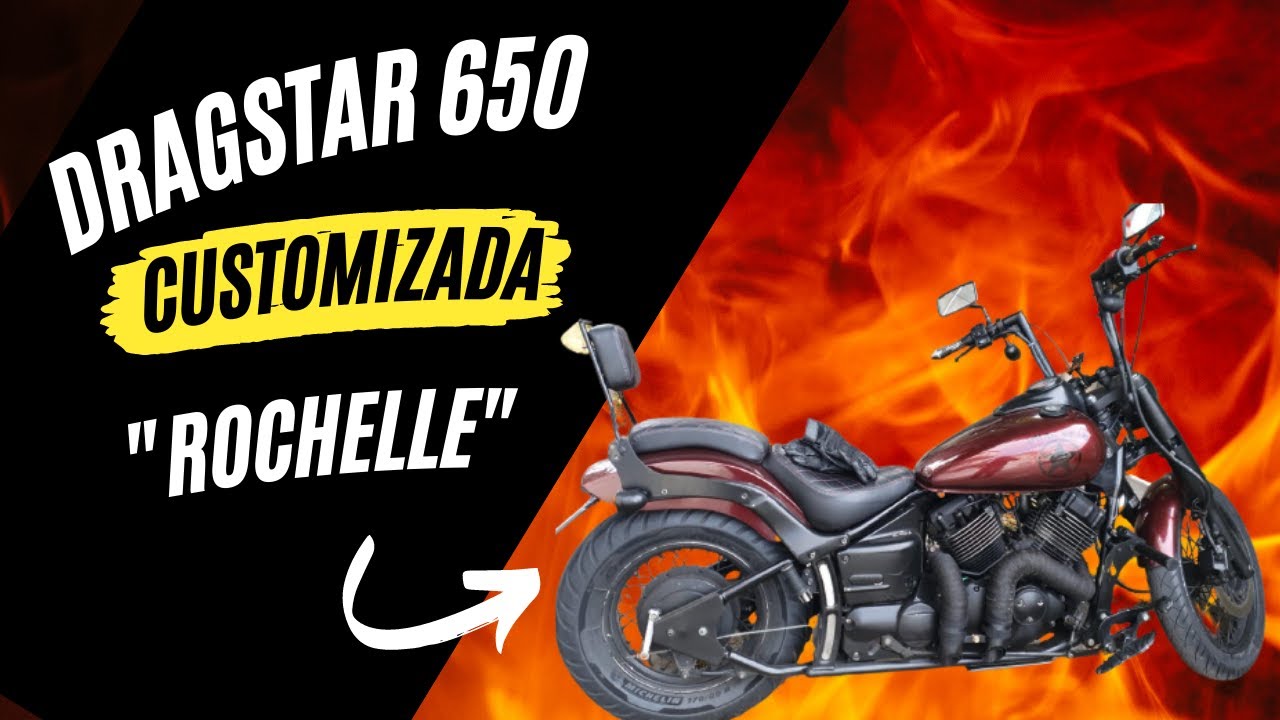 DragStar XVS 650cc Customizada! 