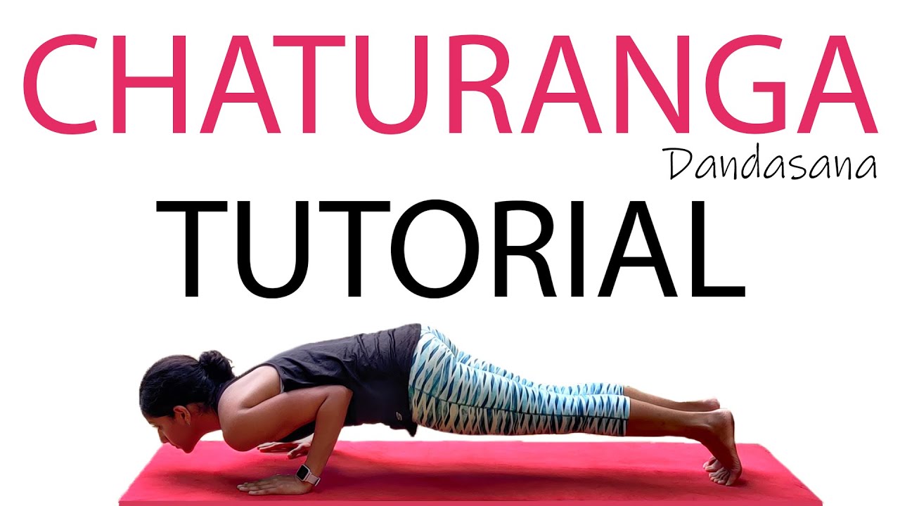 Chaturanga Dandasana Tutorial | Arms & Upper Body Strengthening | Yogalates with Rashmi