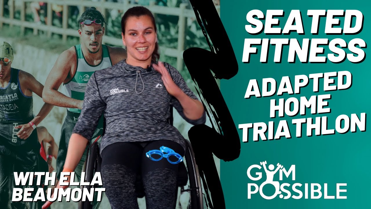Seated Fitness- Aerobics| No Equipment Home Triathlon