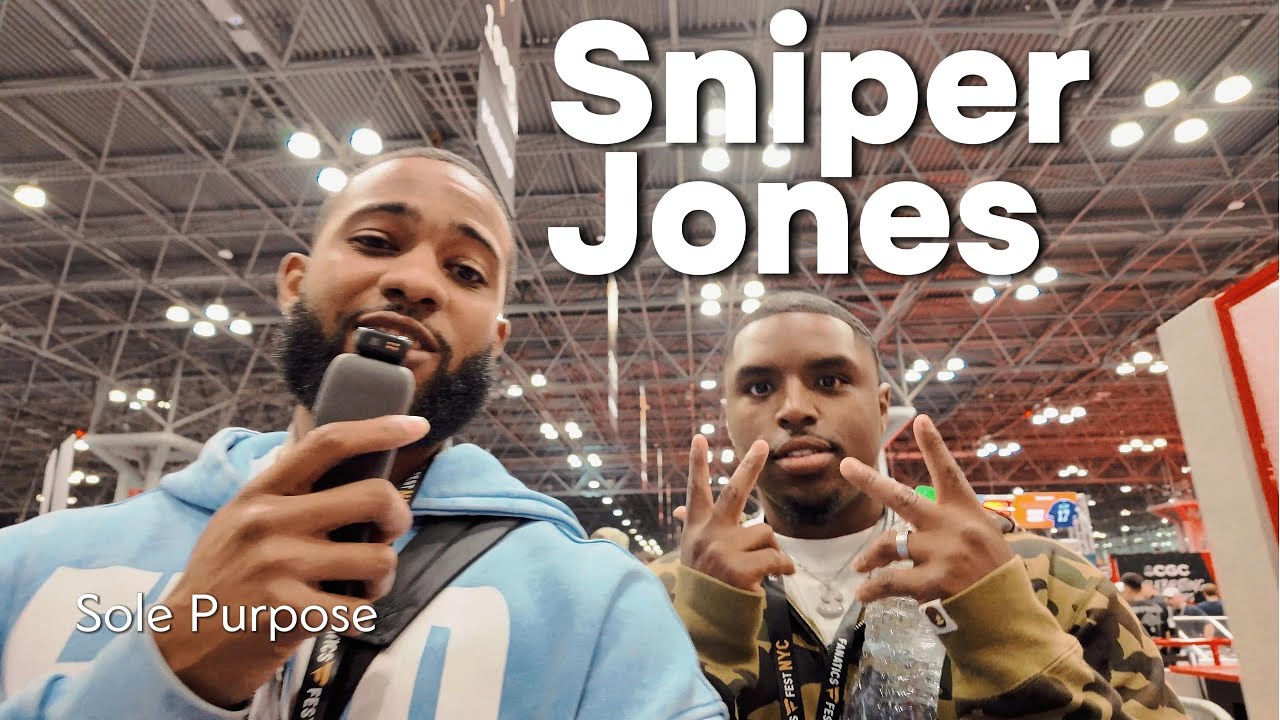 Sniper Jones on Turning Sneaker Culture into a Full-Time Career | Sole Purpose x The Evolution