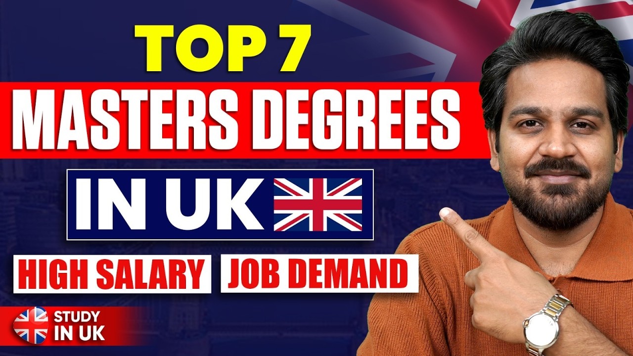 Top 7 Master&rsquo;s Degrees in UK for Jobs & High Salary by 2030 | Best Courses to Study Abroad