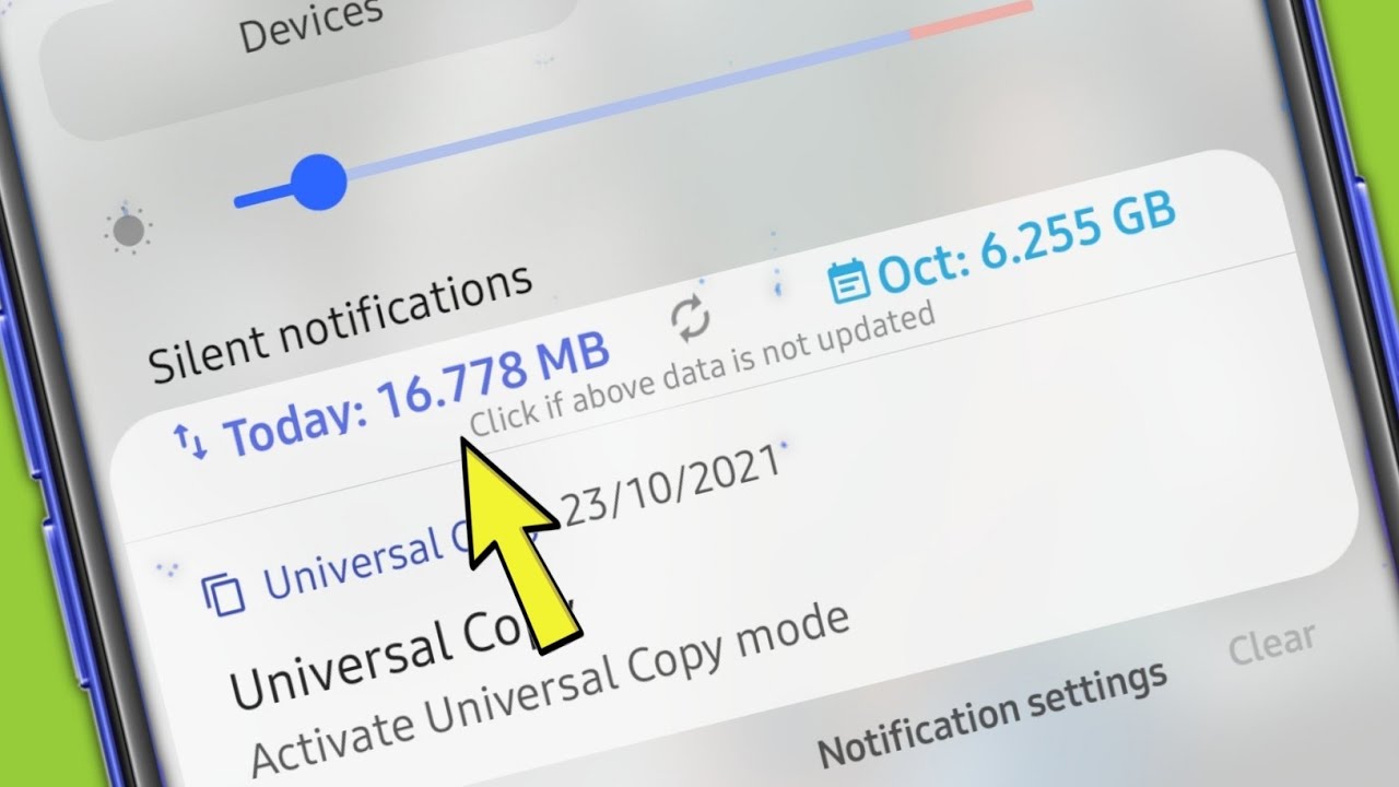 Data usage Setting in Samsung Mobile | How to check daily data usage Android