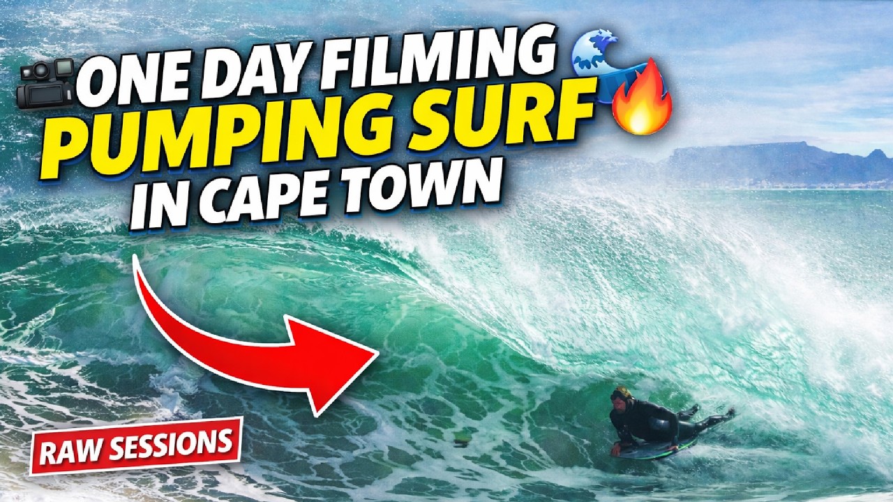 CAPE TOWN GOES OFF 🔥 Ice Blue Barrels & Heavy Ramps | Raw Summer Surf Session