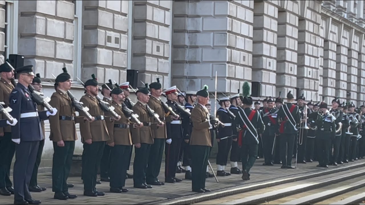 Royal Irish Regiment at Belfast Remembrance Sunday 2025 