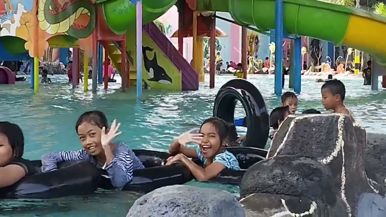 Outbound Fun Learning SDN Kalibuntu V Goes To Marbagong Waterpark