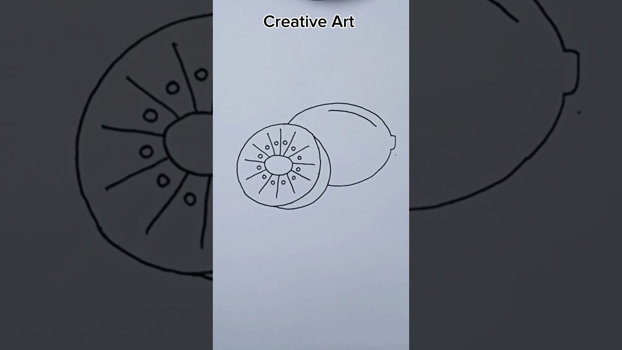 Kiwi drawing creativeartwb