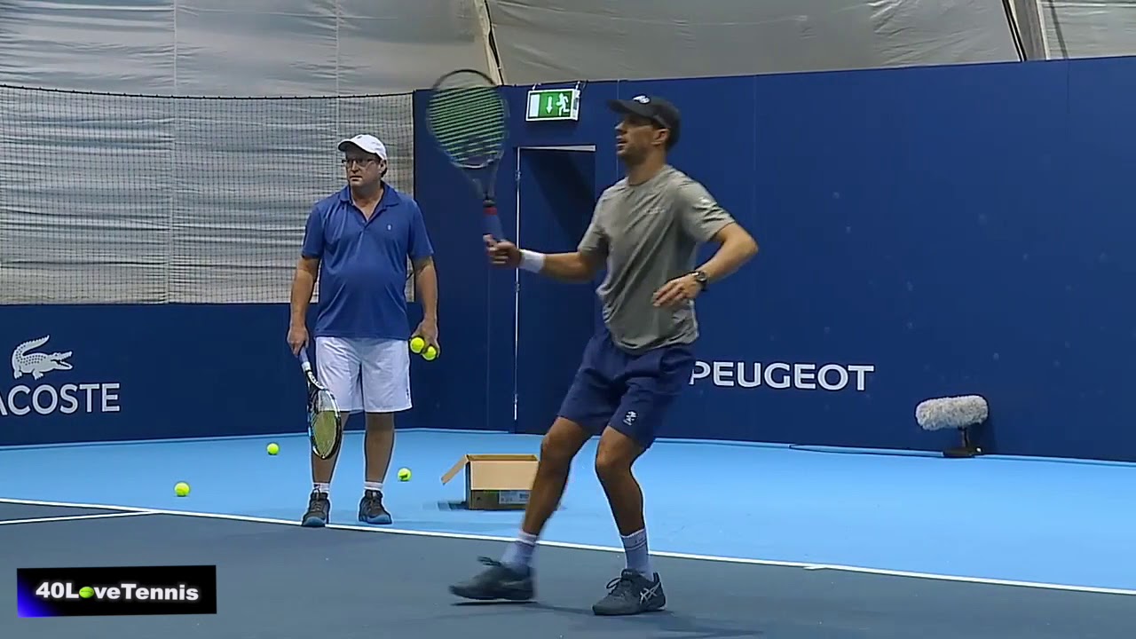 Mike Bryan & Jack sock ATP final practice 2018