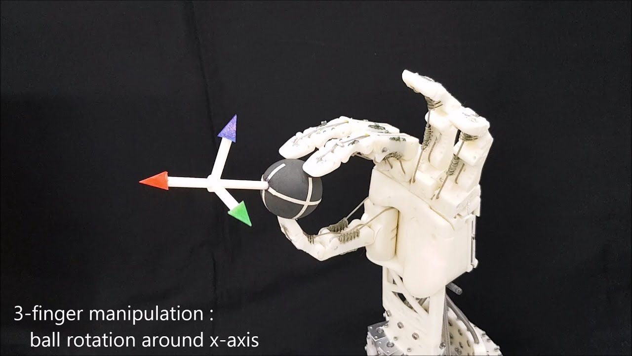 FLLEX Hand First Run!  -  Preliminary Test