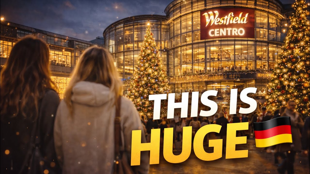 This Is Huge! 🇩🇪 Inside NRW&rsquo;s Biggest Shopping Center | Westfield Centro