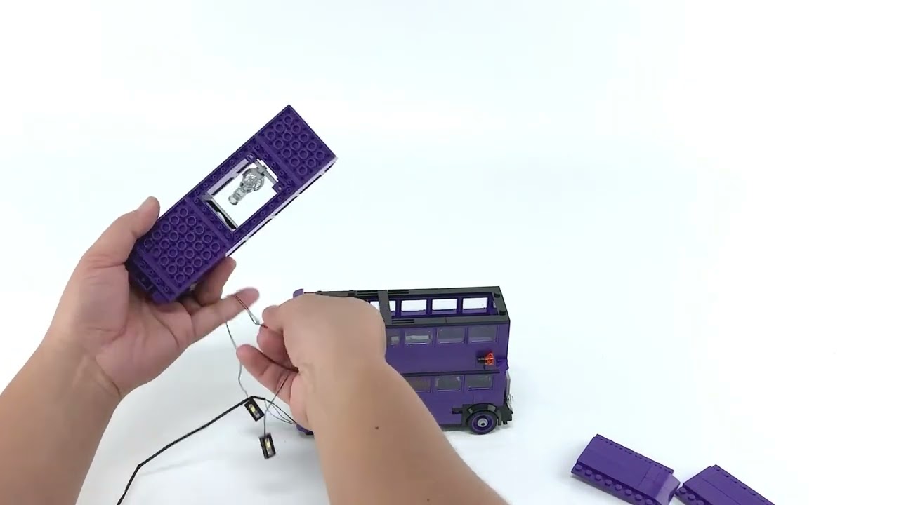 【LGK728 Installation Video】 Lightailing Light Kit For Knight Bus Adventure #76446