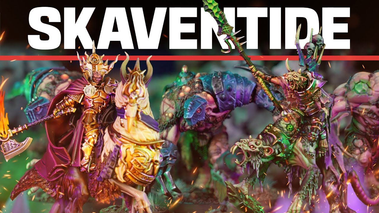 *NEW SIGMAR* Stormcast Eternals vs Skaven | Warhammer Age of Sigmar Battle Report