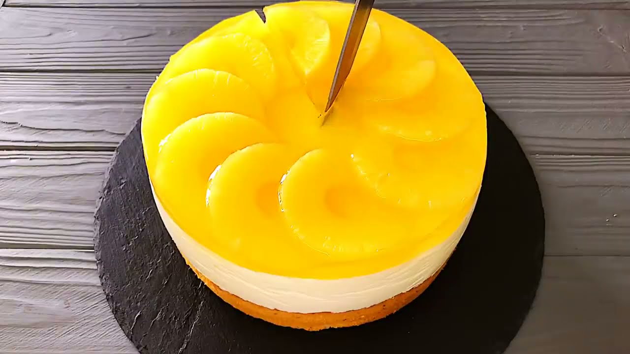 ТВОРОЖНЫЙ торт с АНАНАСОМ и ЖЕЛЕ🍍Этот ТОРТ нравится всем!